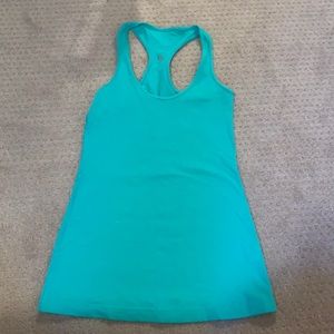 Lululemon teal Cool Racerback tank